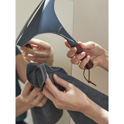 Набор салфеток из микрофибры cozy clean, 30х30 см, темно-серые,  2