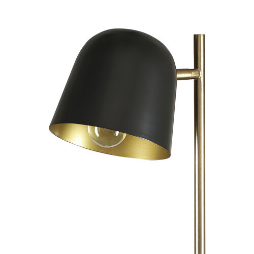 Торшер enkel kopp,142 см, черный/золотистый 6