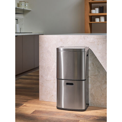 Контейнер мусорный с 2-мя отделениями smart bin, сенсорный, 60 л 7