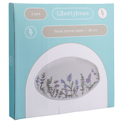Набор тарелок floral, D26 см, 2 шт. 5