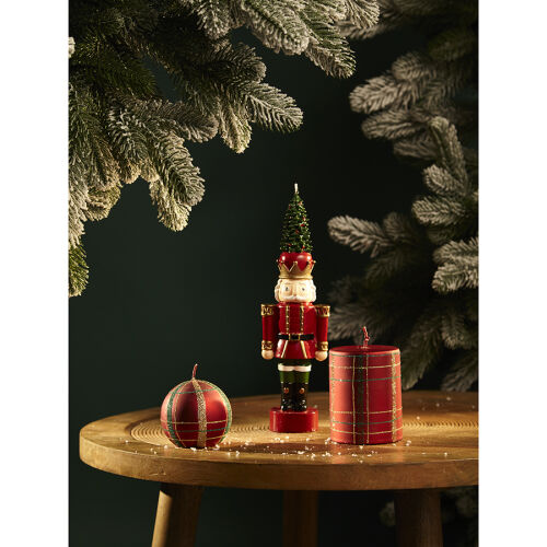 Свеча декоративная nutcracker из коллекции new year essential, 2 3 Свеча декоративная nutcracker из коллекции new year essential, 2 3