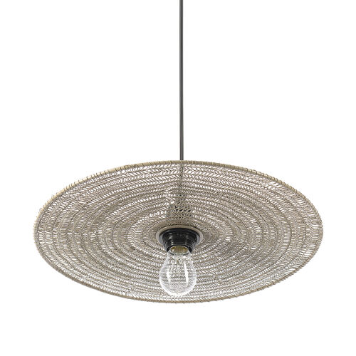 Светильник подвесной vinger, D38х8 см, бежевый 7