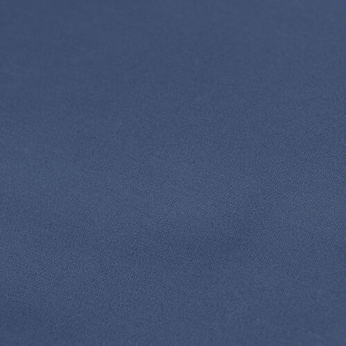 Простыня на резинке из премиального сатина темно-синего цвета из 3