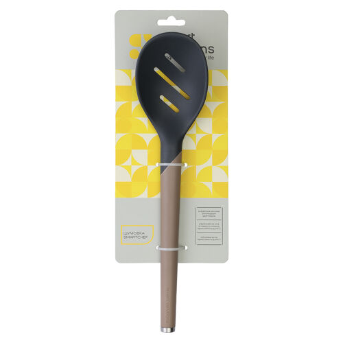 Шумовка smartchef, 31 см, капучино-графит 7 Шумовка smartchef, 31 см, капучино-графит 7
