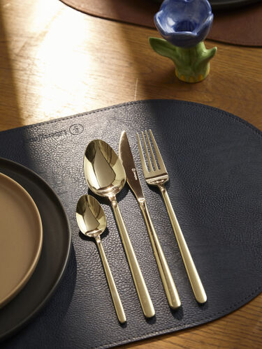 Набор столовых приборов pure, золотистые глянцевые, 16 пред. 4