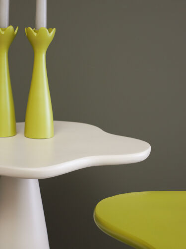 Столик приставной fluid, 56х52 см, морская пена 2