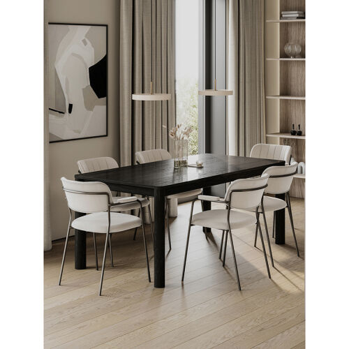 Стул eirill, велюр, серо-бежевый 3