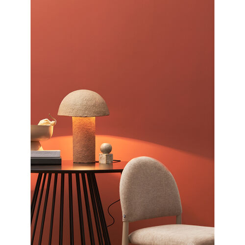 Лампа настольная texture sleek, D32х42 см, бежевая 2