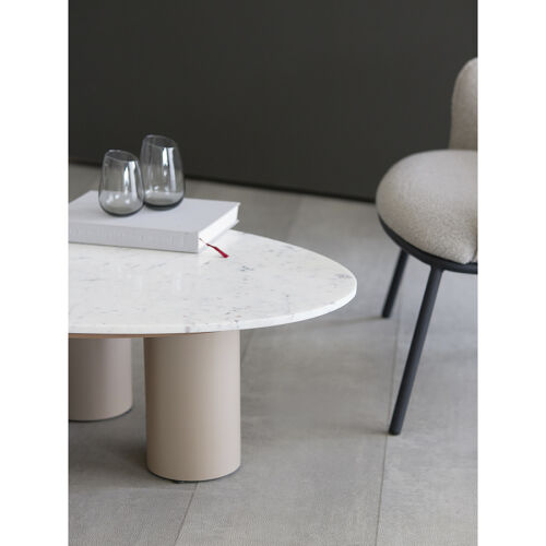 Столик кофейный mojo, 120х65,5 см, бежевый 5