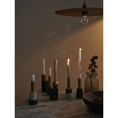 Подсвечник aryl, 15 см, белый/черный 3