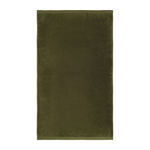 Полотенце банное оливкового цвета из коллекции essential, 90х150 4