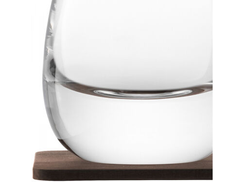 Набор стаканов с деревянными подставками islay whisky, 250 мл, 2 4