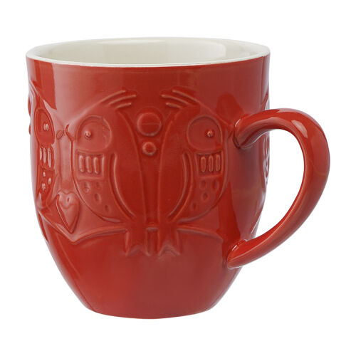 Набор кружек birds of paradise, 500 мл, красные, 2 шт. 5 Набор кружек birds of paradise, 500 мл, красные, 2 шт. 5