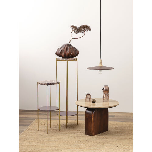 Светильник подвесной mango pyor, D29х26 см, бежевый 7