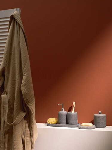 Диспенсер для жидкого мыла loup, 250 мл, графитовый 3