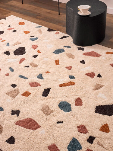 Ковер из хлопка terrazzo poetry из коллекции ethnic, 160х230 см 4