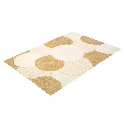 Ковер из джута, шерсти из хлопка agra из коллекции ethnic, 160х2 2