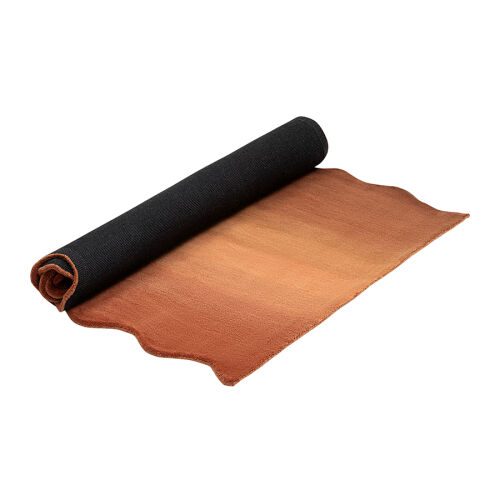 Ковер из шерсти over horizon терракотового цвета из коллекции tr 6