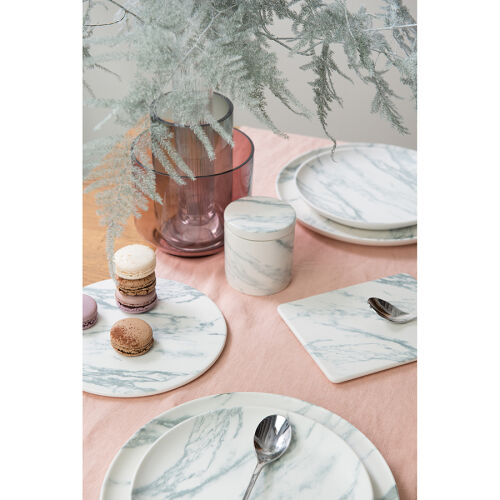 Набор тарелок marble, D21 см, 2 шт. 21