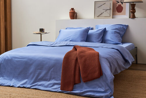 Набор наволочек из премиального сатина сиреневого цвета из колле 5