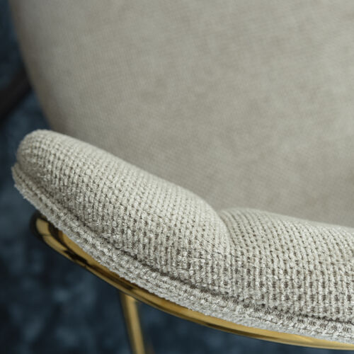 Стул барный eirill, шенилл, серый 3