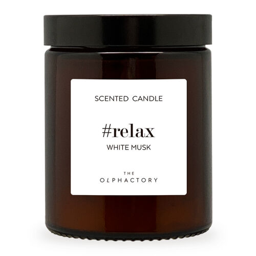 Свеча ароматическая the olphactory, relax, white musk, 30 ч 1 Свеча ароматическая the olphactory, relax, white musk, 30 ч 1