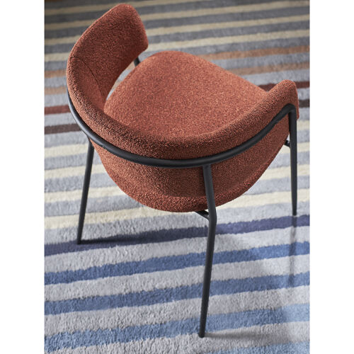 Стул helning, букле, терракота 4