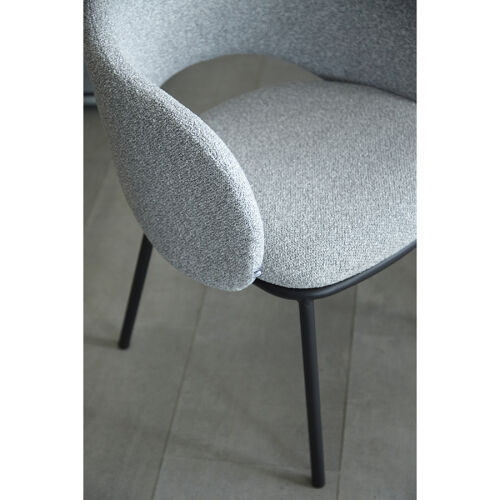 Стул coastal, букле, дымчато-серый 4