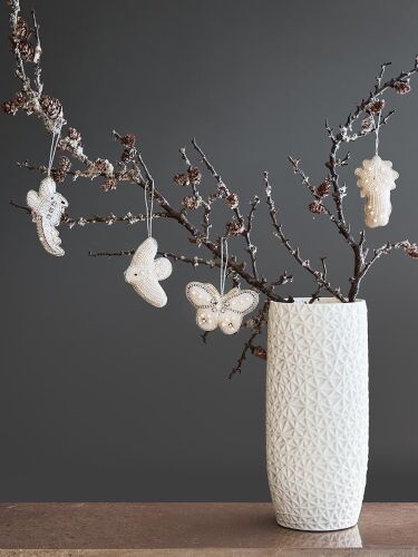 Набор елочных украшений christmas pearls из коллекции new year e 3