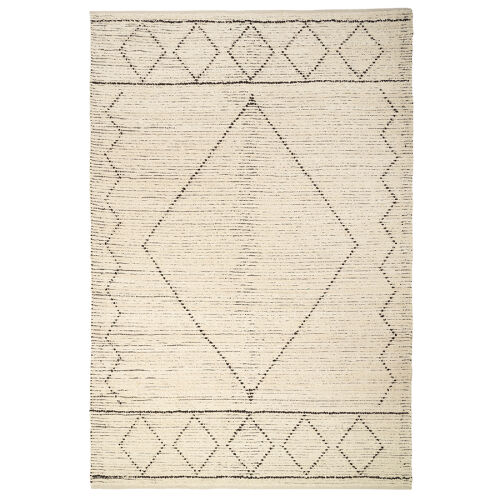 Ковер из переработанного хлопка dispur из коллекции ethnic, 200х 8