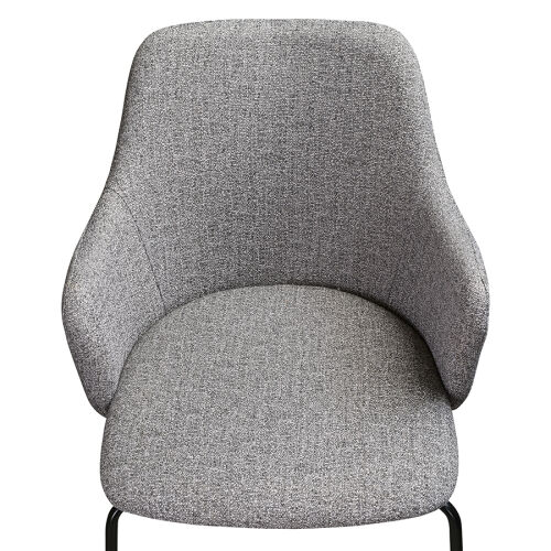 Стул dwight, рогожка, светло-серый 5