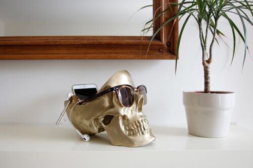Органайзер для мелочей skull, золотой 4 Органайзер для мелочей skull, золотой 4