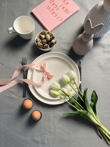 Набор из двух тарелок белого цвета из коллекции kitchen spirit,  2