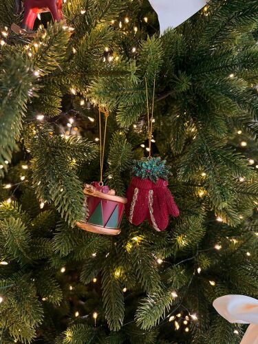 Набор ёлочных украшений classic christmas charm из коллекции new 1