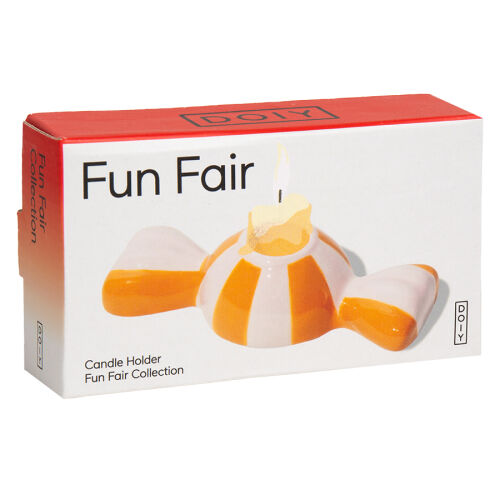 Подсвечник funfair, 5,5х12х3 см, оранжевый 4