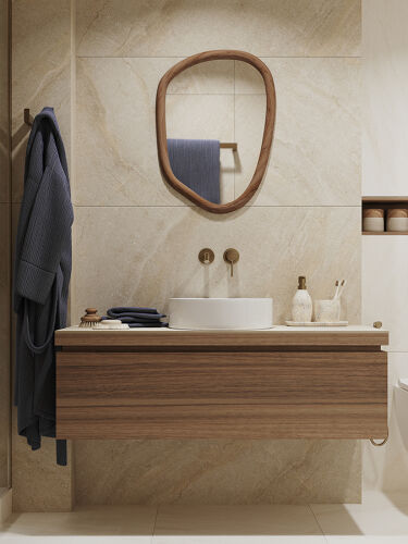 Стакан для зубных щеток mosaic, светло-бежевый 1