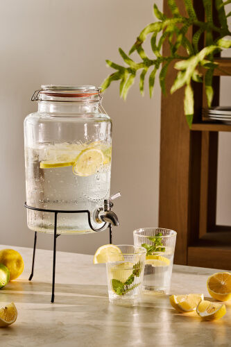 Диспенсер для напитков с подставкой maison jar, 5 л 1
