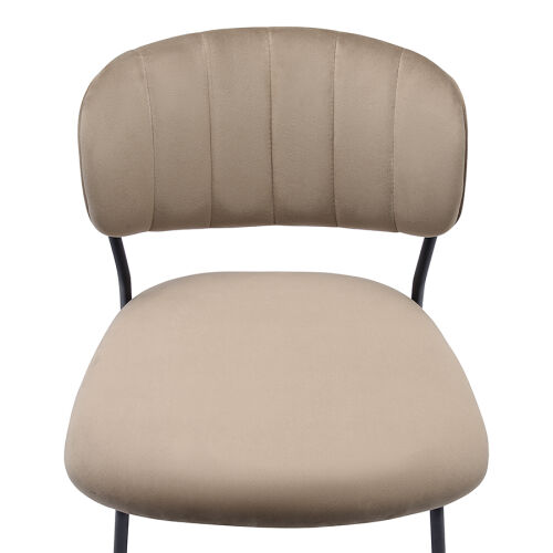 Стул eirill, велюр, светло-коричневый 4