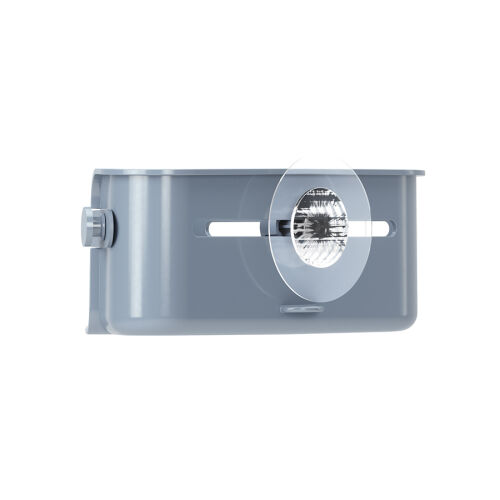 Органайзер для душа flex adhesive угловой, голубой 4