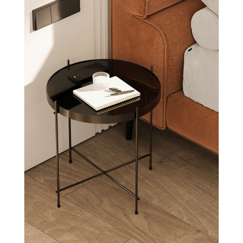 Столик josen, D43 см, черный 2