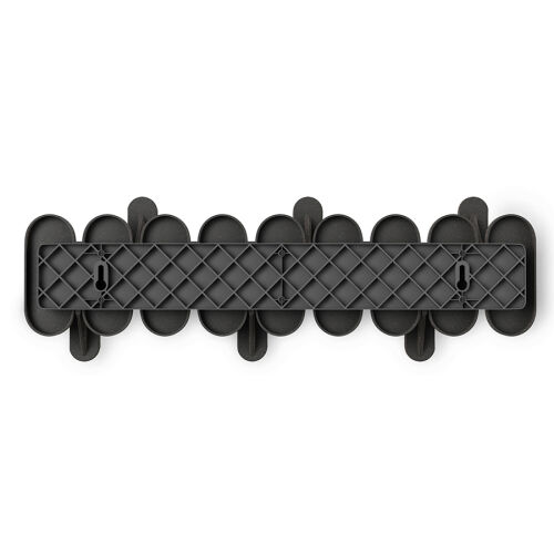 Вешалка настенная tempo, 6 крючков, черная 3