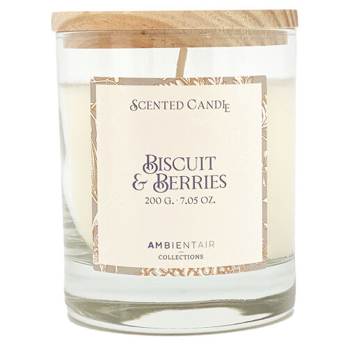 Свеча ароматическая gifting, bisquit&berries, 40 ч 4