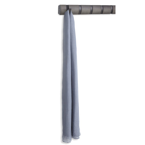 Вешалка настенная flip, 84,5 см, серая/олово, 8 крючков 4