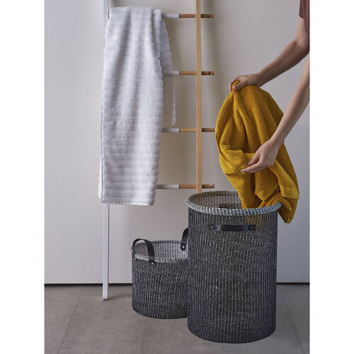 Корзина для хранения sustainable collection, D32х28 см, черная 2 Корзина для хранения sustainable collection, D32х28 см, черная 2
