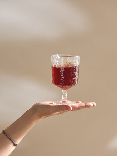 Набор бокалов из акрила arctic для вина, 280 мл, прозрачный, 4 ш 5