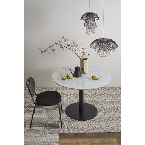 Светильник подвесной vinger, D28х37 см, черный/серый/белый 3