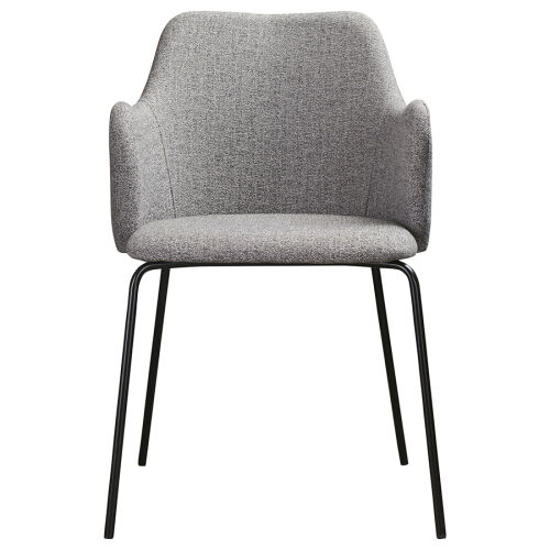 Стул dwight, рогожка, светло-серый 1