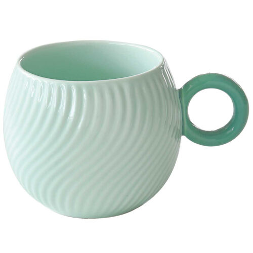 Кружка waves, 350 мл, бирюзовая