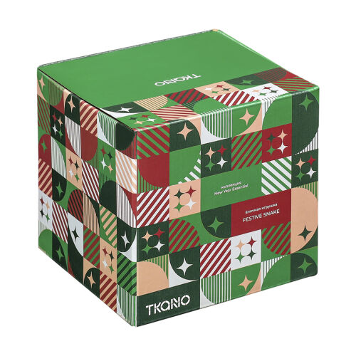 Ёлочная игрушка festive snake из коллекции new year essential 5 Ёлочная игрушка festive snake из коллекции new year essential 5