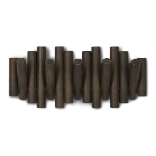 Вешалка настенная picket, 5 крючков, состаренный орех 5